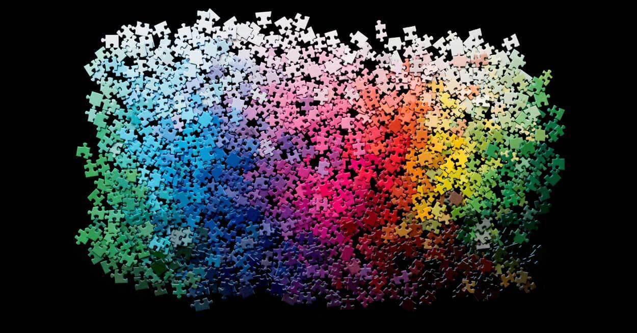 1000 Changing Colours Puzzle